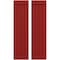 Ekena Millwork Americraft 4-Board Exterior Wood Joined Board-n-Batten Shutters w/ End Batten, ARW103BB414X77BRH, PR ARW103BB414X77BRH - alternate 1